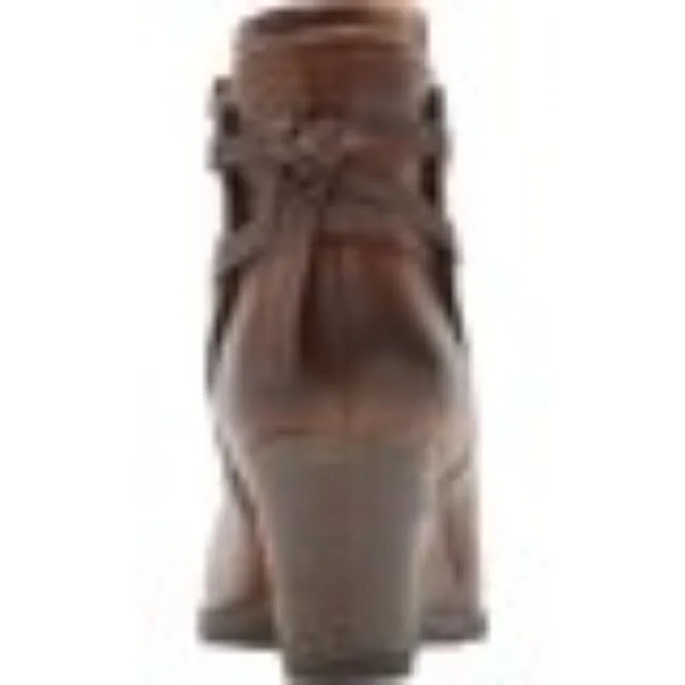Women's Rockport Cobb Hill Lucinda Back Tie Ankle Bootie  9W New in Box